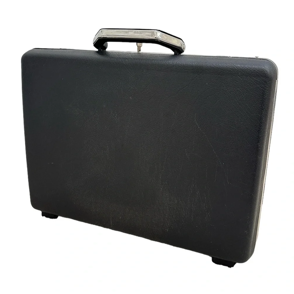 Vintage Samsonite Hardshell Broker GL Locking Briefcase 💼 🔒🔑